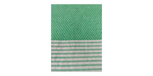 Peştemal, %100 Pamuk , Kareli Desen Yeşil, Plaj Havlusu , Banyo Havlusu
