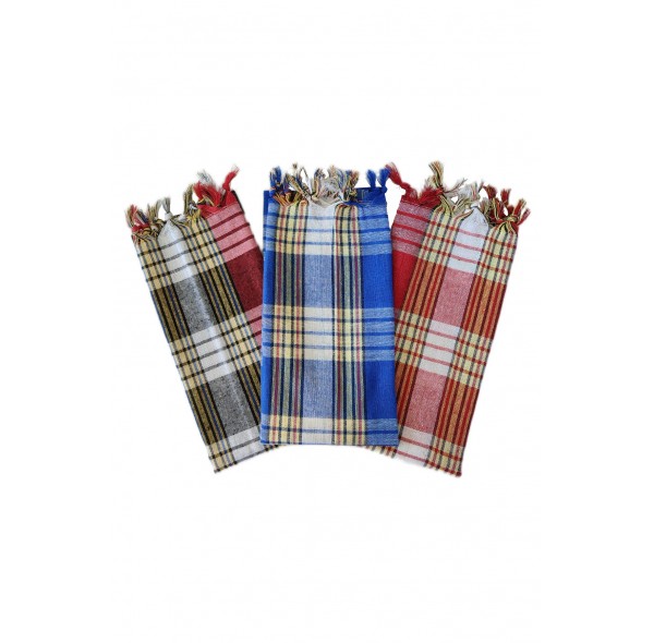 Hamam Peştemali Mavi
